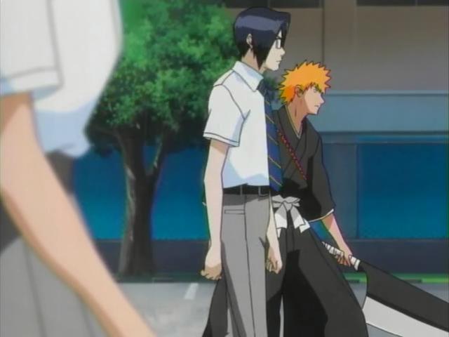 Otaku Gallery  / Anime e Manga / Bleach / Screen Shots / Episodi / 071 - Il momento dello scontro - Un mano malvagia si avvicina al Quincy / 029.jpg